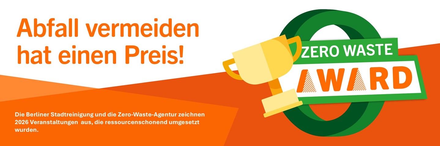 Zero Waste Award für Veranstaltungen